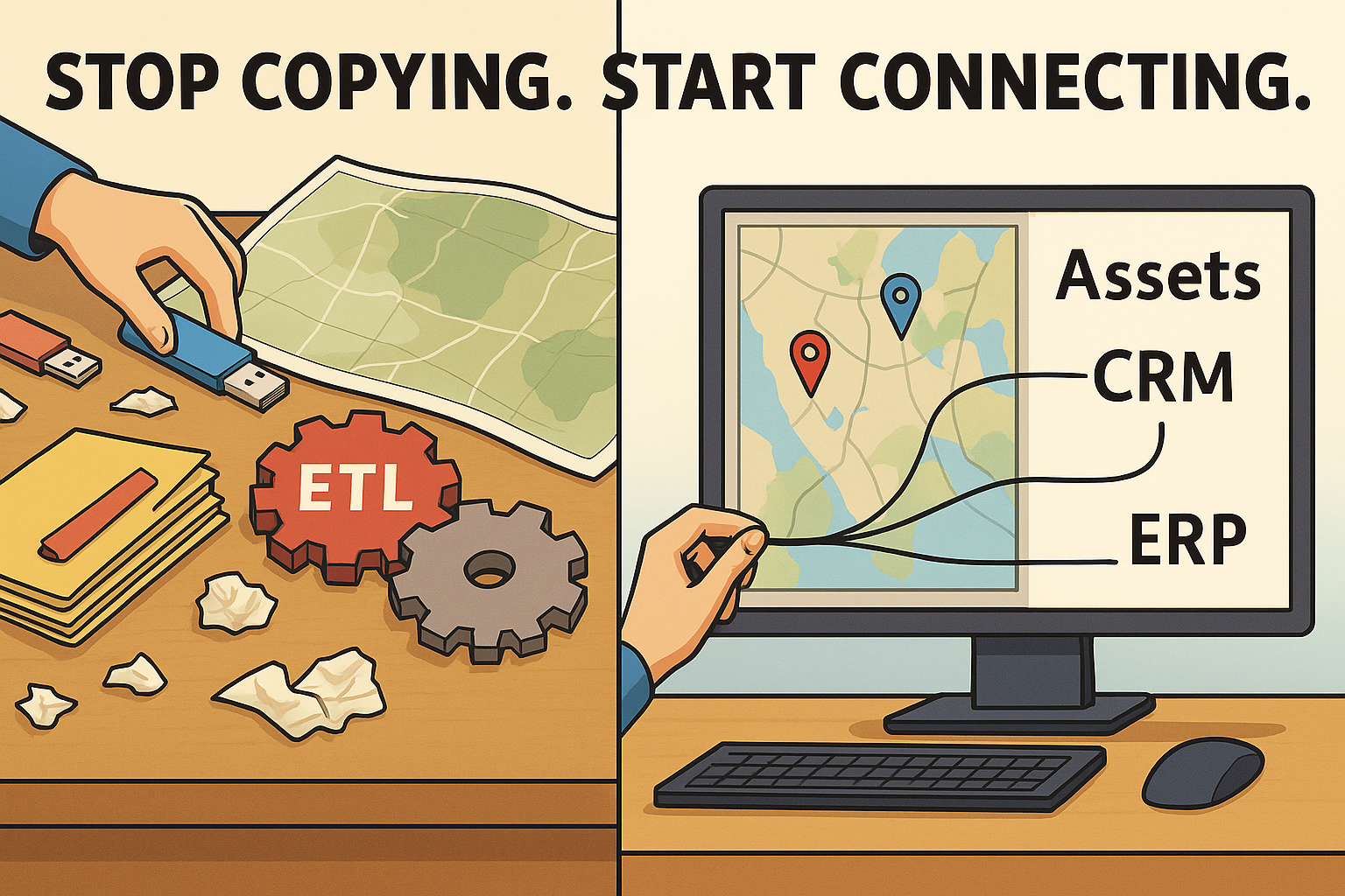 Rethinking GIS Integration with Geovonic Connect for ArcGIS